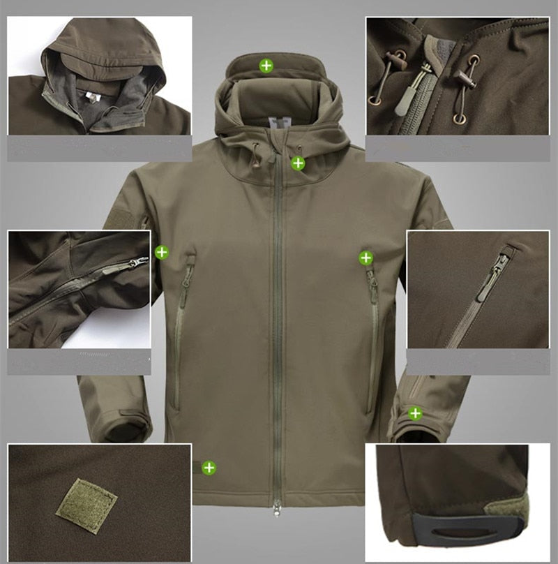 Outdoor Waterproof Tactical Jacket - TRNDSETR