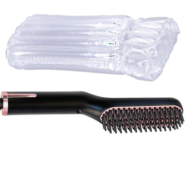 Multifunctional Beard and Hair Straightener Brush - TRNDSETR