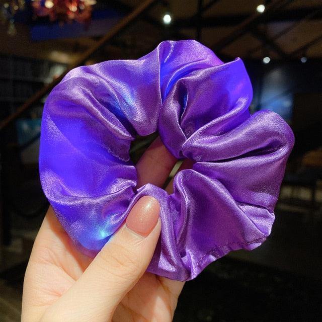 LED Glow Hair Scrunchie - TRNDSETR