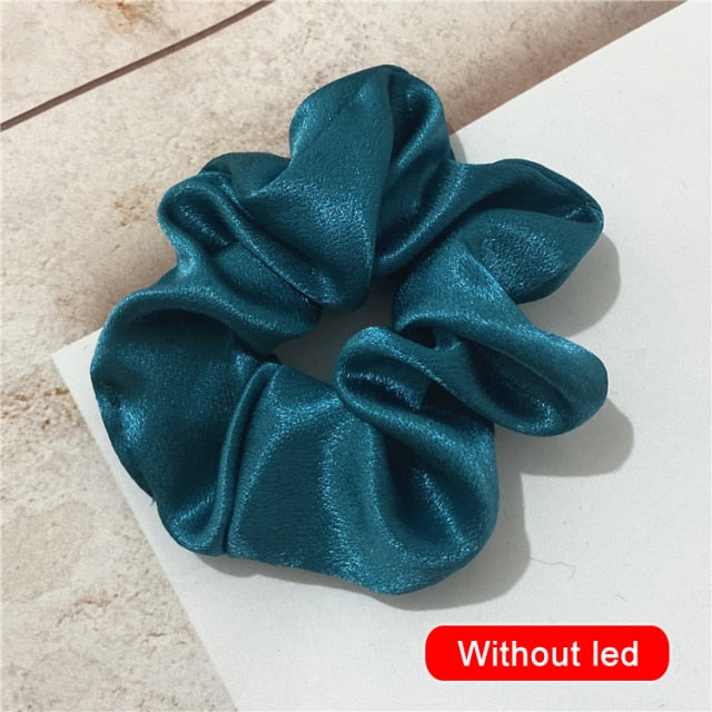 LED Glow Hair Scrunchie - TRNDSETR