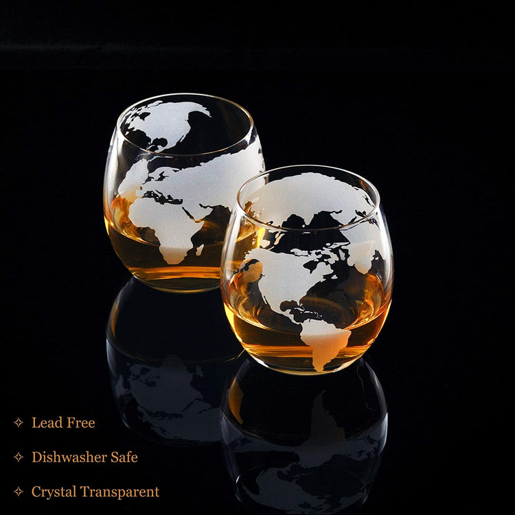 Globe Decanter With Ship - TRNDSETR