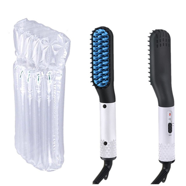 Multifunctional Beard and Hair Straightener Brush - TRNDSETR