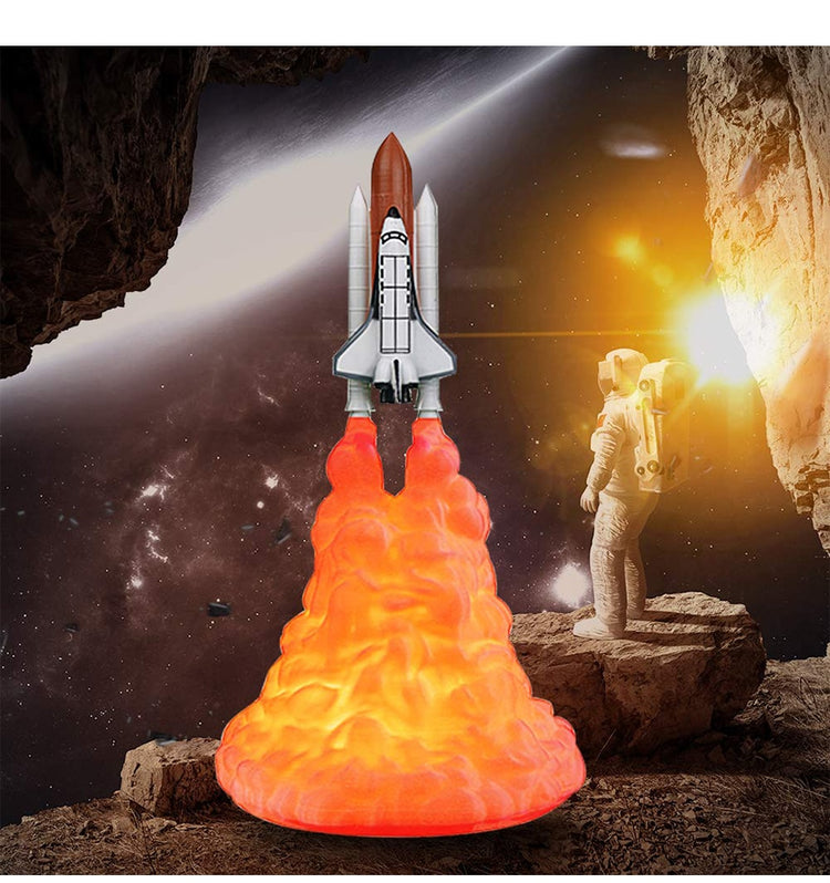 Apollo Space Rocket Lamp - TRNDSETR