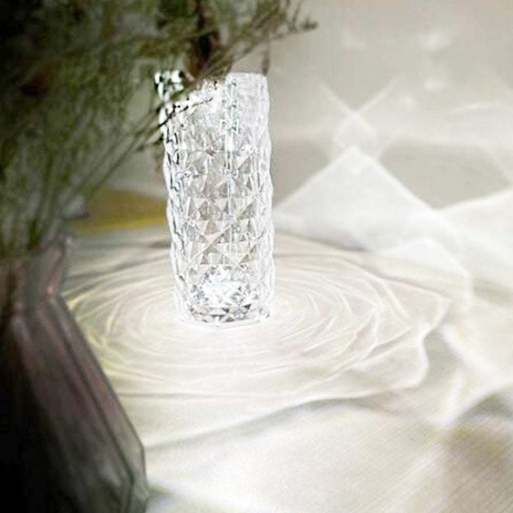 Crystal Diamond Table Lamp - TRNDSETR