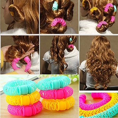 Magic Hair Curling Donuts - TRNDSETR